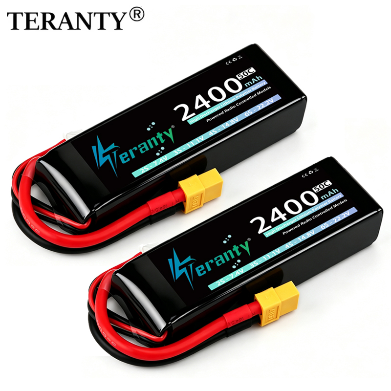 Rc Hobby Boat - TERANTY 3S 2200/2400/2600mAh Lipo Pil 11.1V