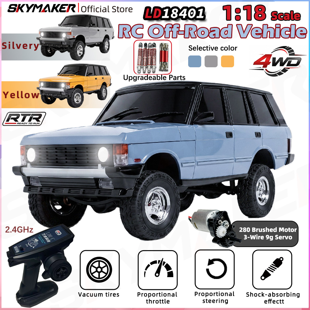 Rc Hobby Off Road - LDRC LD18401 1/18 RC Araba 4WD