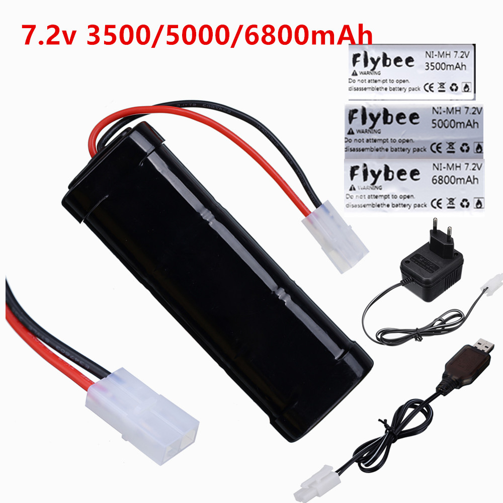 Rc Hobby Boat - Yeni 7.2V Pil 5000/6800mAh NiMH pil