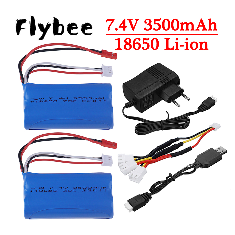 Rc Hobby Trucks - Yükseltilmiş 3000 mAh ila 3500 mAh