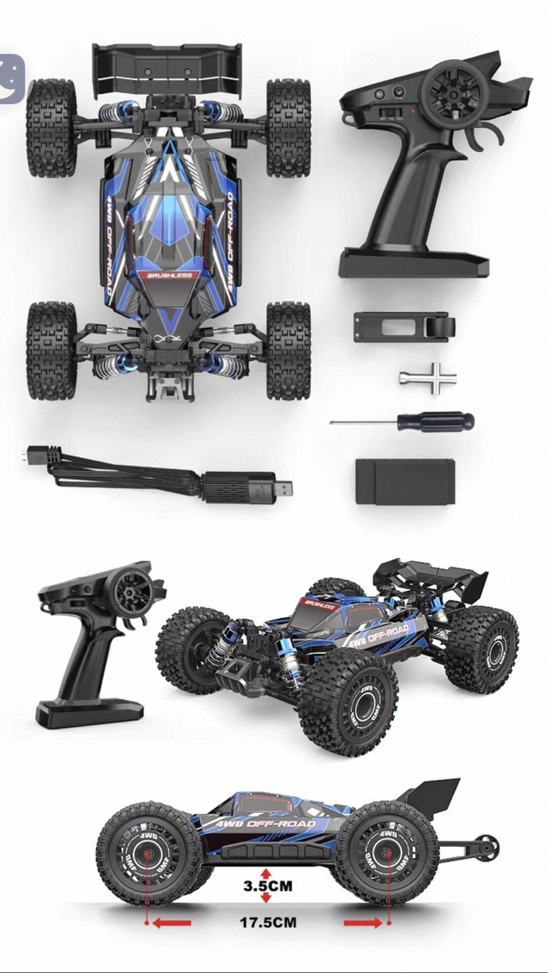 MJX Hyper Go 16207 Fırçasız 4W - Rc Hobby Off Road incelemesi ve fiyatı