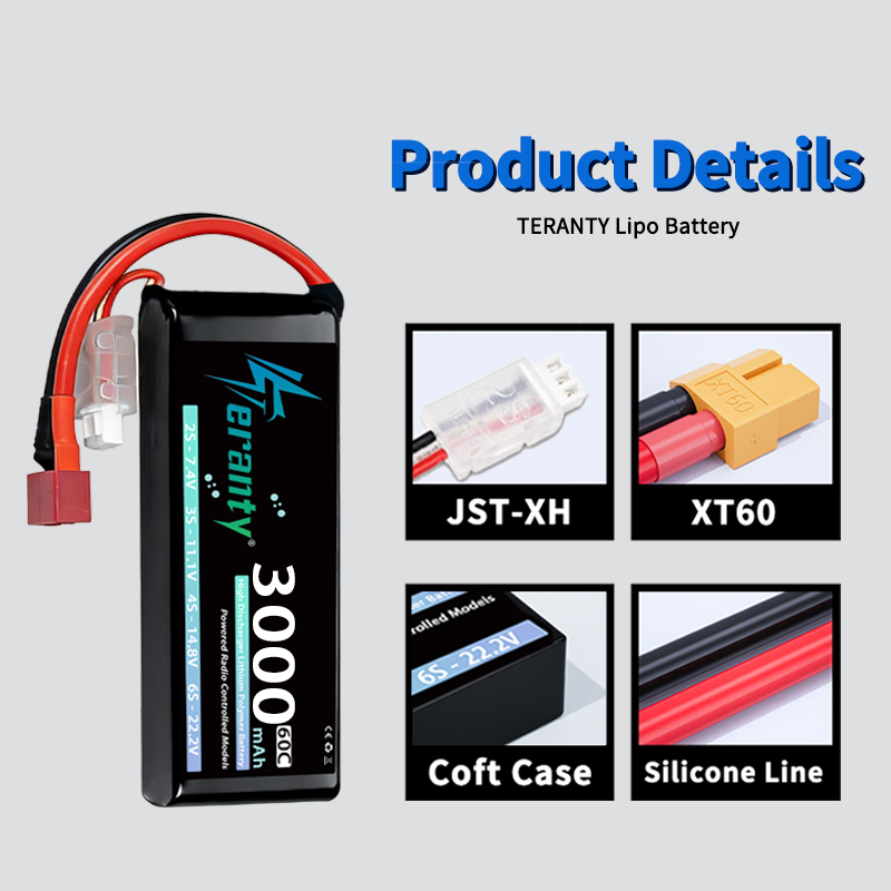 TERANTY 2S 3000mAh Lipo Pil 7. - Rc Hobby Trucks incelemesi ve fiyatı