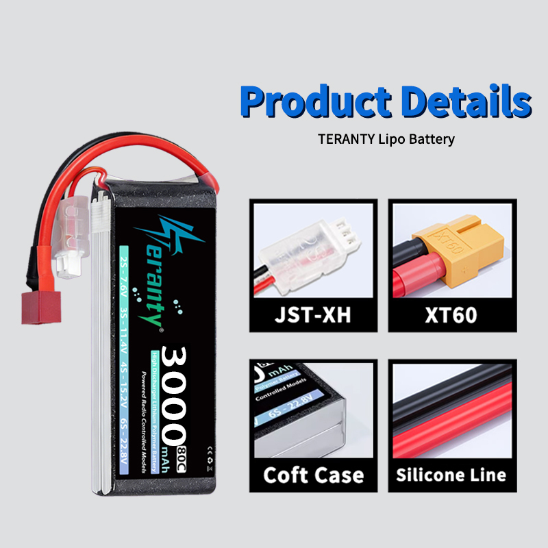TERANTY 2S 3000mAh Lipo Pil 7. - Rc Hobby Trucks incelemesi ve fiyatı