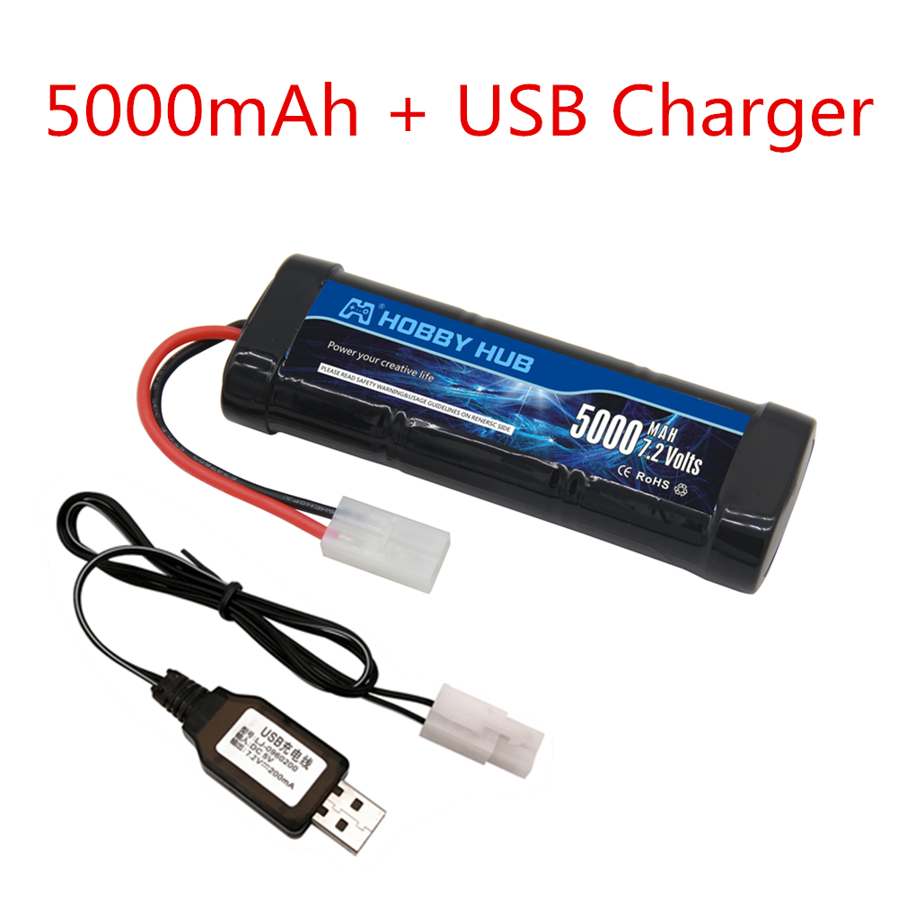 Yeni 7.2V Pil 5000/6800mAh NiM - Rc Hobby Boat incelemesi ve fiyatı