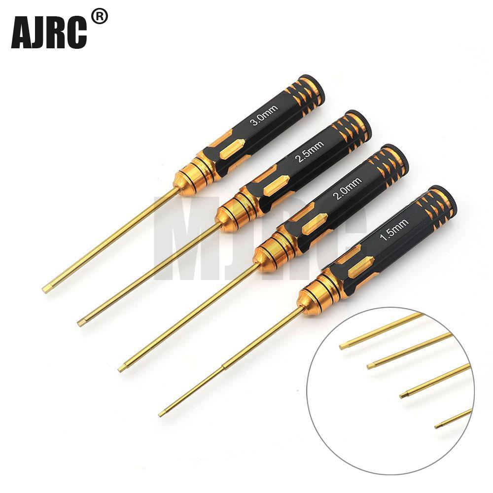 Ajrc 4 adet/takım Titanyum Kap - Rc Hobby Electric Screwdriver incelemesi ve fiyatı