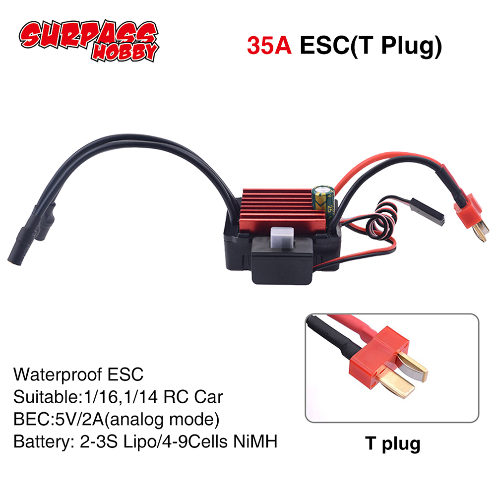 SURPASSHOBBY ESC 150A 80A 120A - Esc Waterproof 60A incelemesi ve fiyatı