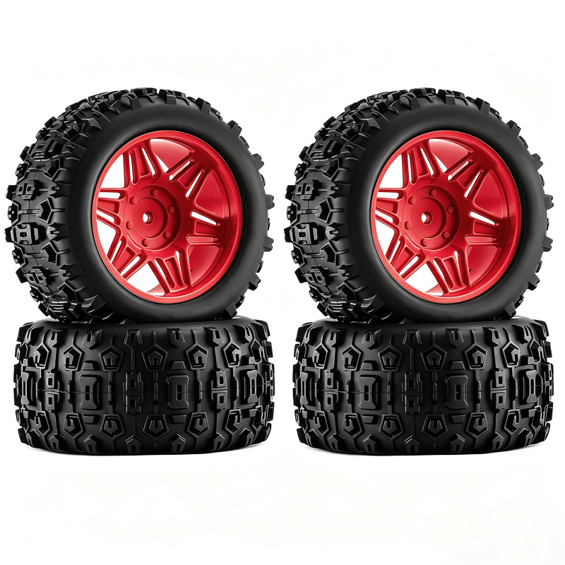 4 adet RC canavar kamyon teker - Rc Truck Monster incelemesi ve fiyatı