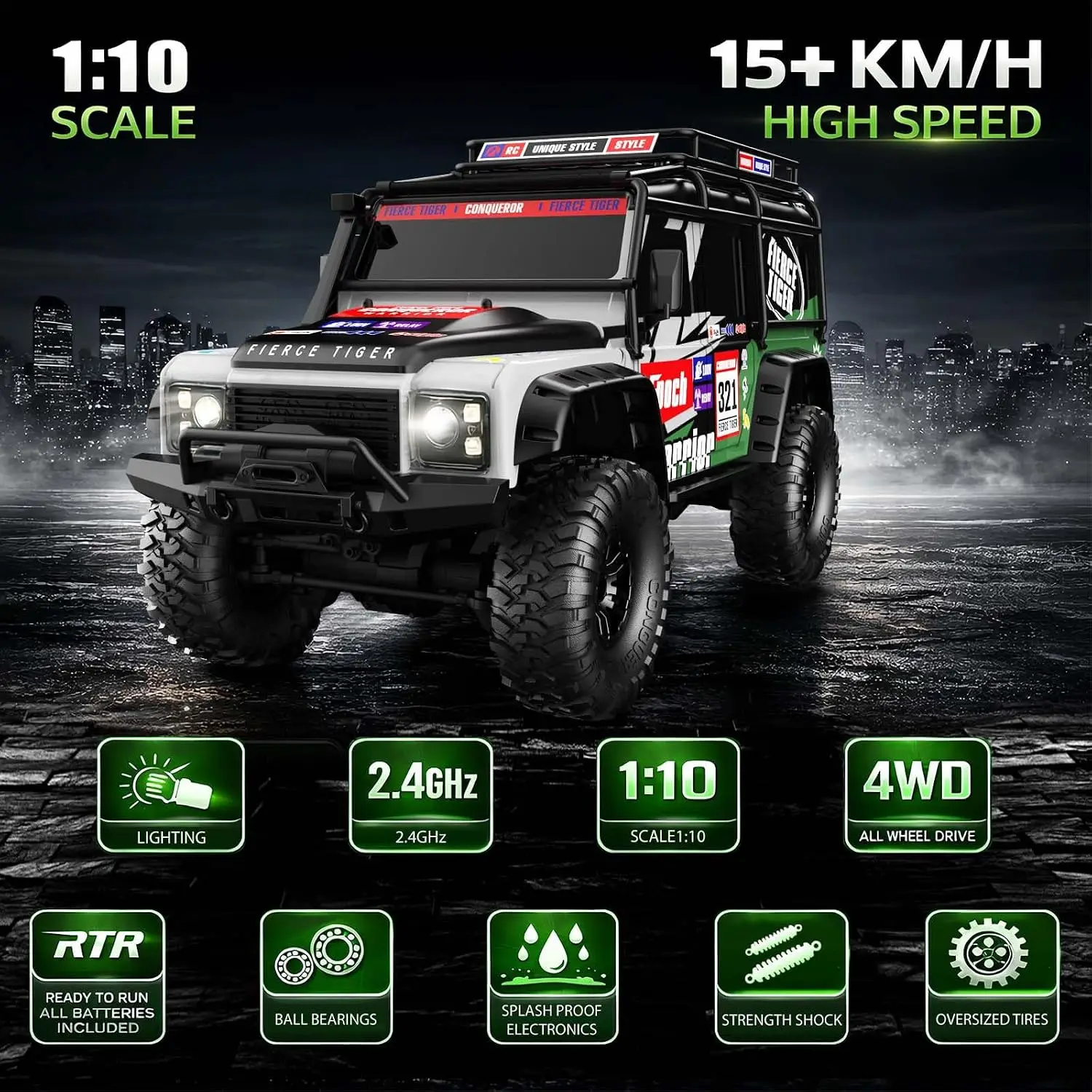 RC Arabalar RC Paletli 1/10 Öl - Rc Hobby Grade Crawler incelemesi ve fiyatı