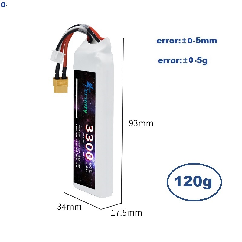 2S 7.4V LiPo Pil 3300mAh 60C A - Rc Hobby Boat incelemesi ve fiyatı