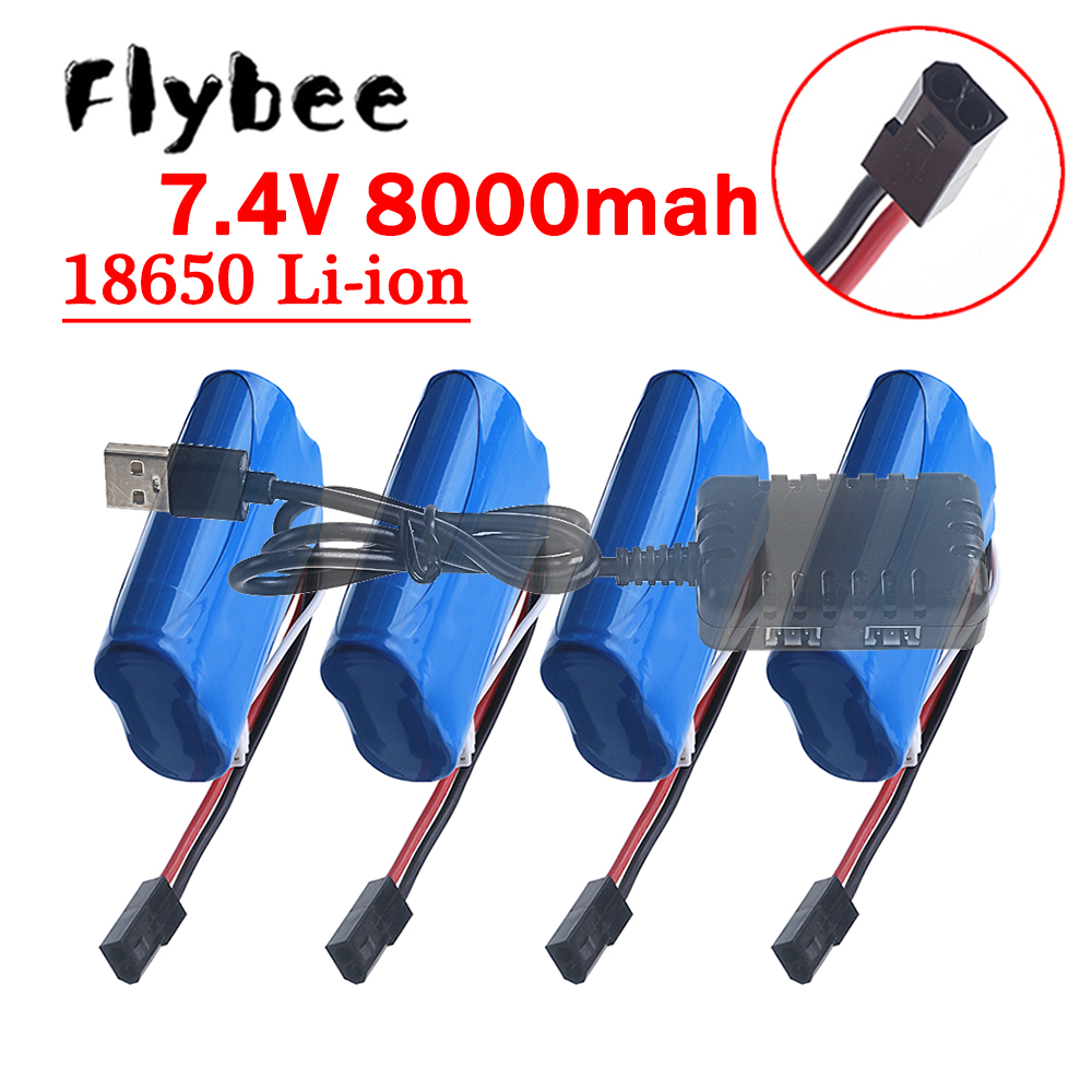 (5500 Fiş) 18650 7.4V 8000Mah  - Rc Hobby Boat incelemesi ve fiyatı