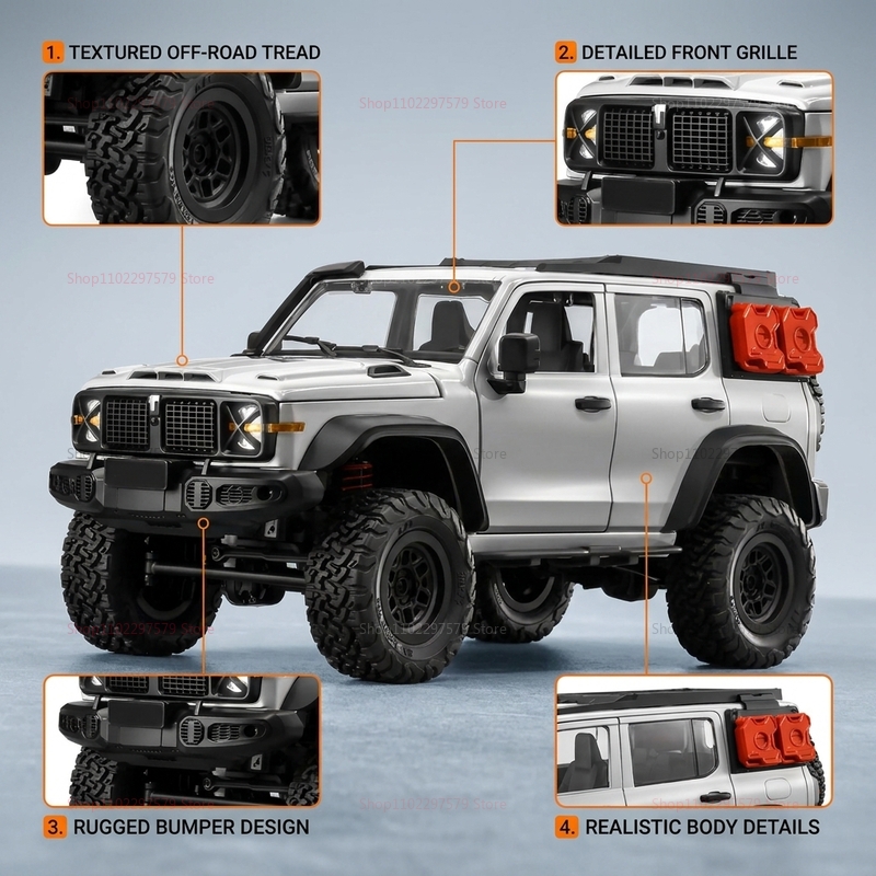MN300 1:12 Ölçekli 4WD RC Kaya - Rc Hobby Off Road incelemesi ve fiyatı