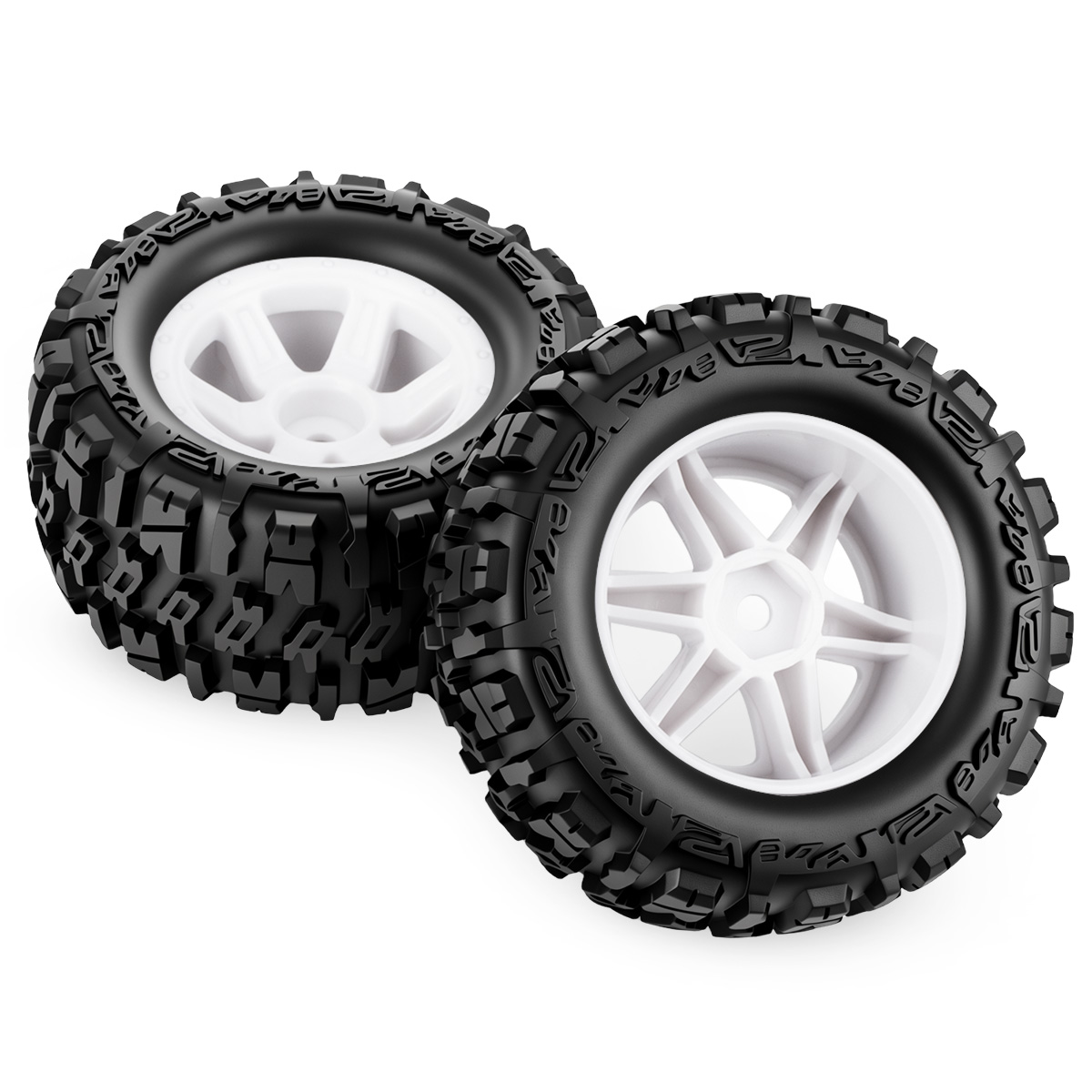 4 Adet 87mm Kauçuk Lastik Teke - Rc Truck Monster incelemesi ve fiyatı