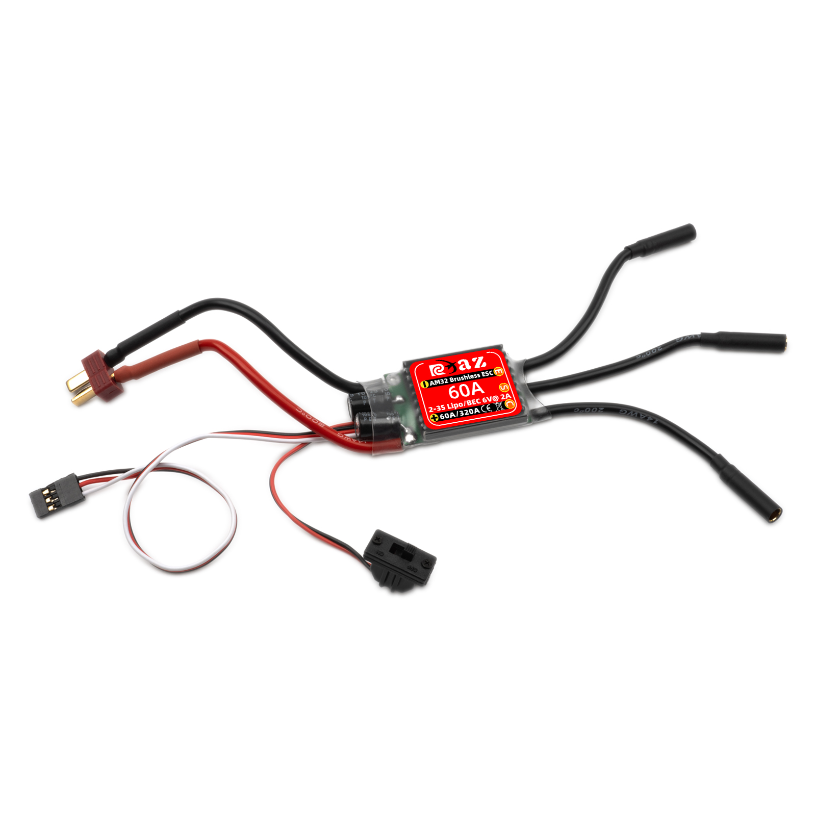 RCXAZ AM32 60A Fırçasız ESC El - Esc Waterproof 60A incelemesi ve fiyatı