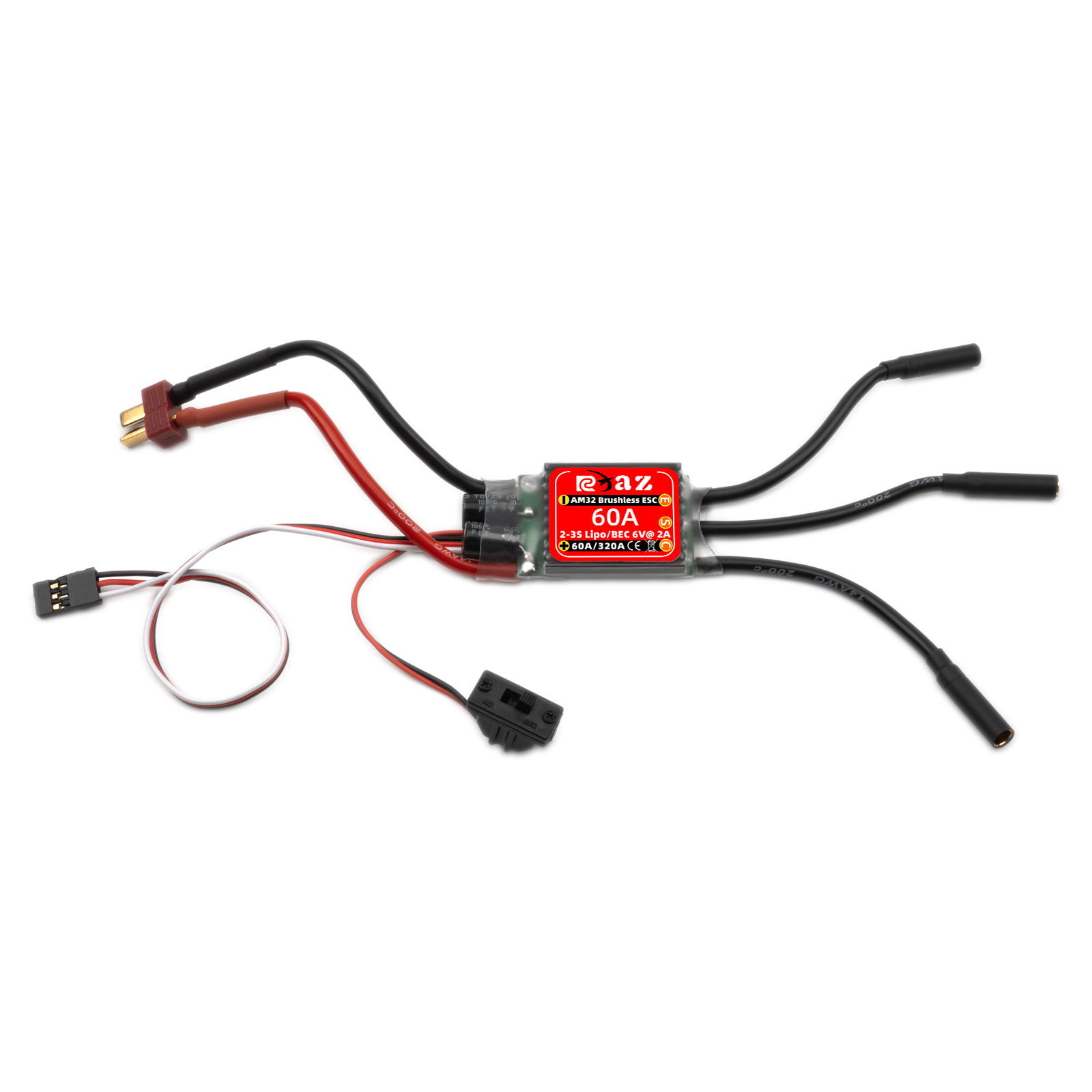 RCXAZ AM32 60A Fırçasız ESC El - Esc Waterproof 60A incelemesi ve fiyatı