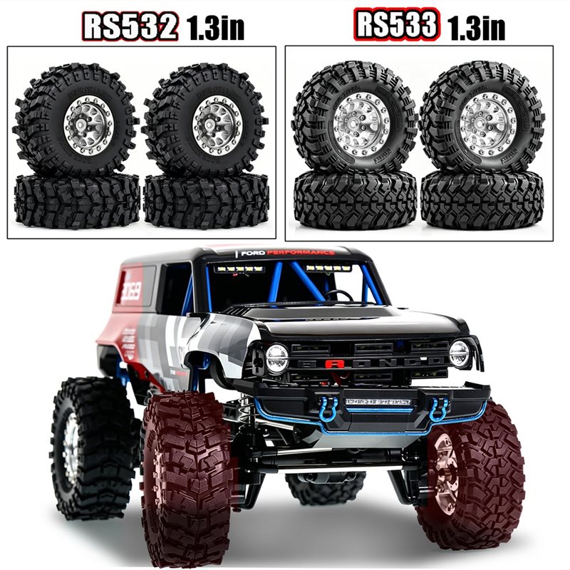 X18A-1.3 İnç RC Beadlock Teker - Rc Hobby Trucks incelemesi ve fiyatı