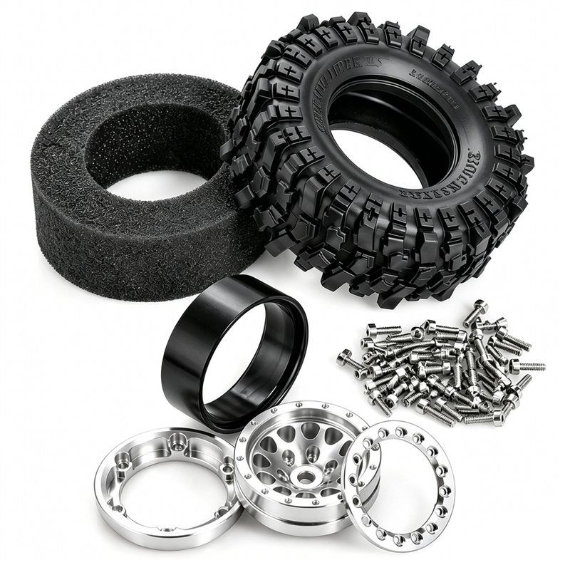 X18A-1.3 İnç RC Beadlock Teker - Rc Hobby Trucks incelemesi ve fiyatı