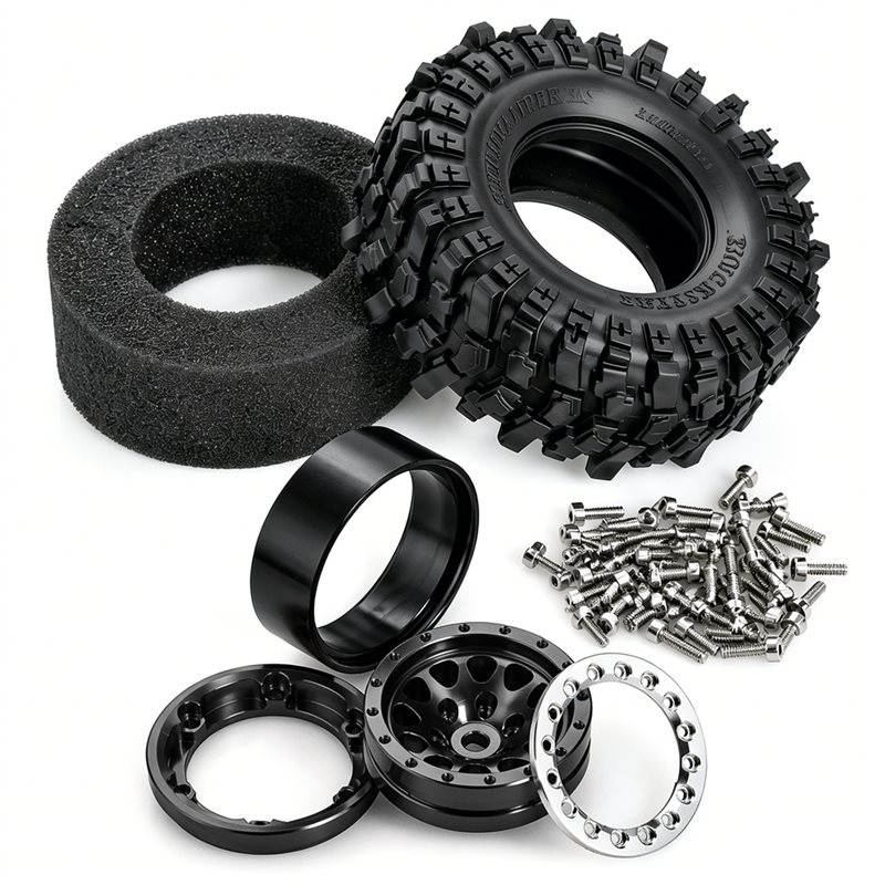 X18A-1.3 İnç RC Beadlock Teker - Rc Hobby Trucks incelemesi ve fiyatı